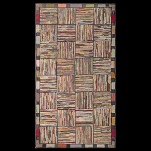 American Hooked Rug #17159